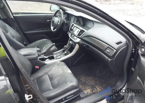 2014 Honda Accord Ex-L V-6 from USA, damaged, VIN 1HGCR3F83EA012521